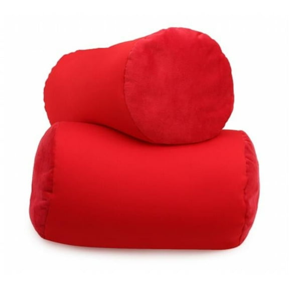 Microbead Roll Mooshi Bolster Squish - Red  - Microbead roll Mooshi Bolster Squish
