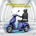 thumbnail image 5 of QEASET 3 Wheels Mobility Scooter For Seniors, Adults, Handicapped, 5 of 6
