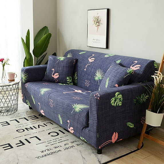 Modren Floral Elastic Sofa Covers Slipcover Stretch Couch Furniture Protector Sofa Decor 1/2/3/4 Seats
