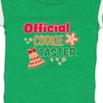 thumbnail image 4 of Inktastic Christmas Official Cookie Taster with Bell and Star Cookie Boys or Girls Baby Bodysuit, 4 of 5