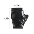 thumbnail image 3 of Xuniizn Heated Gloves Fingerless For Women Man Work Touchscreen Gloves For Winter Cold Weather Rechargeable Electric, 3 of 9