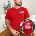 thumbnail image 4 of Havenx 250th Anniversary Usa Shirt for Men Short Sleeve Crewneck Shirts American Flag Design Tshirts 1776–2026 Cross Patriotic We the People Tee,Wine XL, 4 of 4