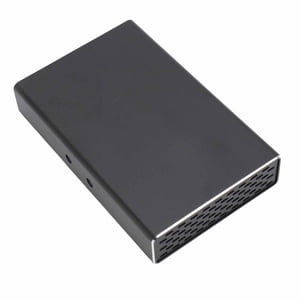 Dual Bay External Hard Drive Enclosure, Independent Power Cable USB C  HDD Enclosure Tool Free Installation Support UASP  for 2.5 Inch  I/II/III HDD SSD