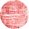 thumbnail image 1 of Ahgly Company Indoor Round Oriental Red Industrial Area Rugs, 3' Round, 1 of 4