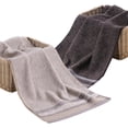 thumbnail image 1 of 2 paquetes de pañuelos, toallas de algodón para uso en el baño, toallas absorbentes suaves de secado rápido (gris), 1 of 5