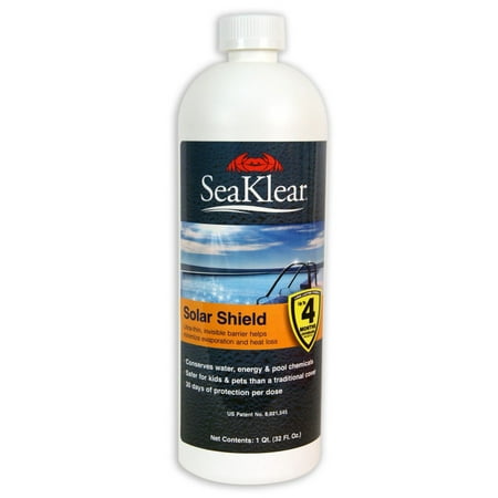 SeaKlear 1112000 Swimming Pool Water Loss Protection Solar Shield - 1 Qt (Best Weight Loss Spas 2019)