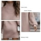 thumbnail image 2 of Mini Sweater Dress Pure Color Bodycon Sweater Dress Lantern Sleeves Fashion Soft for Winter for Girls ANGGREK Otros, 2 of 6