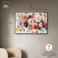 thumbnail image 5 of Bouquet Entrance Canvas Classic Fashion Floral Wall Art by Art Remedy, Black Frame, 45" x 30", 5 of 7
