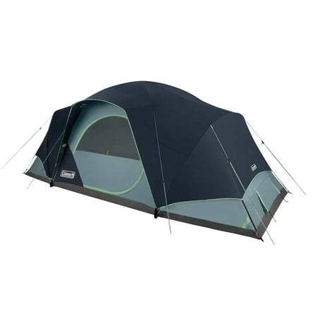 Coleman Skydome™ 12-Person Camping Tent XL, Blue Nights