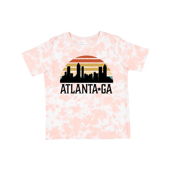 Inktastic Atlanta Georgia Skyline Vintage Boys or Girls Toddler T-Shirt