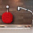thumbnail image 4 of TFYZYY Fuzzy Ball Hand Towel,Hanging Hand Towels for Bathroom,Kitchen Hand Towels with Hanging Loops,Soft Absorbent Hand Bath Towel, 4 of 5