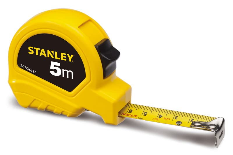 STANLEY STHT36127-812 5 Meter Plastic Short Measuring Tape (5m) - Walmart.com