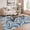 Blue Cream, variant on UERMEI 8'x10' Washable Area Rugs for Living Room Dining Room, Non-Slip Soft Low Pile Carpet, Modern Abstract Bedroom Home Decor Indoor Rug, Grey Charcoal Cream