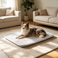 thumbnail image 4 of Leodye 1PCS Anti-slip Pet Cool Sleeping Pad Reusable Washable Cooling Bed for Puppies Kittens Indoor Sofa Crate Hot Weather Cooling Cushion -27.56x21.65in, 4 of 6