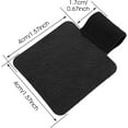 10pcs Selfadhesive Pen Loop Holders Durable Leather Elastic Bands