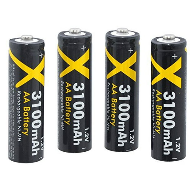 4AA BATTERY 3100mAH FOR CANON POWERSHOT SX150 SX130 IS