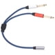 thumbnail image 1 of Línea De Audio De 3 5 Mm A Doble De 6 35 Mm Transmisión De Audio Divisor Y De 3 5 Mm Hembra A Doble Cable Macho De 6 35 Mm Para Altavoz Para Amplificador De Potencia, 1 of 8