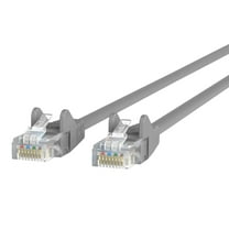 Belkin A3L980-10-S CAT6 Ethernet Patch Cable Snagless, RJ45, M/M, Gray