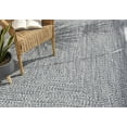 thumbnail image 6 of Hauteloom Carbrook Living Room, Bedroom Patio Outdoor Area Rug - Traditional, Transitional - Denim, Charcoal, Cream - 2' x 3', 6 of 14