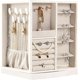 thumbnail image 1 of Joyero Organizador Giratorio, Caja Joyero para Mujer con Cajones, Almacenamiento Vertical, Alajeros Joyeria para Aretes, Collares, Pulseras Anillos y Joyas, 1 of 4