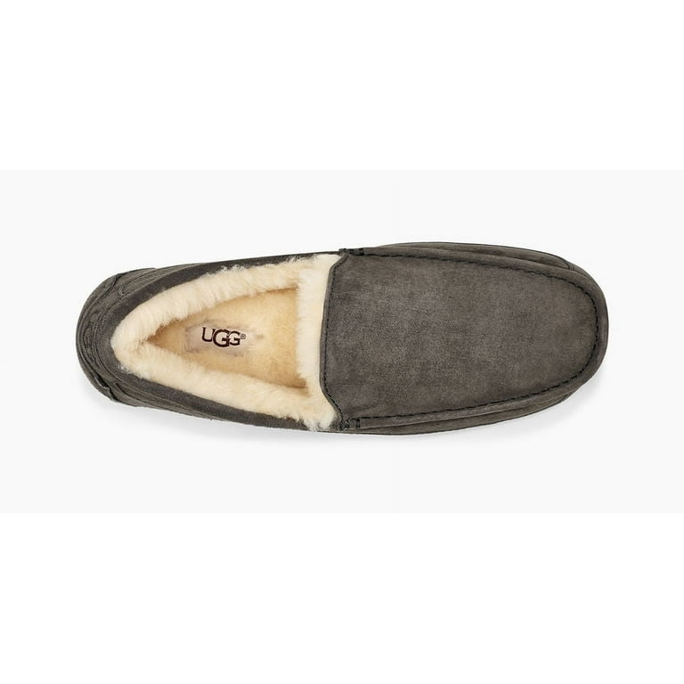 Ugg Men's Ascot Suede Wool Slip On Loafer Slipper - Walmart.com Ugg Men's Ascot Suede Wool Slip On Loafer Slipper - Walmart.com