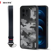 IBMRS For Xiaomi 13 Case, Shockproof Clear Phone Case (Camo Black)