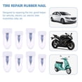 thumbnail image 4 of Shisuyan 60Pcs Tire Repair Rubber Nails Car Tire Repair Nails Tire Repair Rubber Screws, 4 of 9