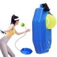 thumbnail image 1 of Solo Tennis Trainer Rebound Ball with String for Self Tennis Practice Training Tool for Adults or kads Beginners with 1 String Balls Elastic and a Portable Mesh Bag, 1 of 6