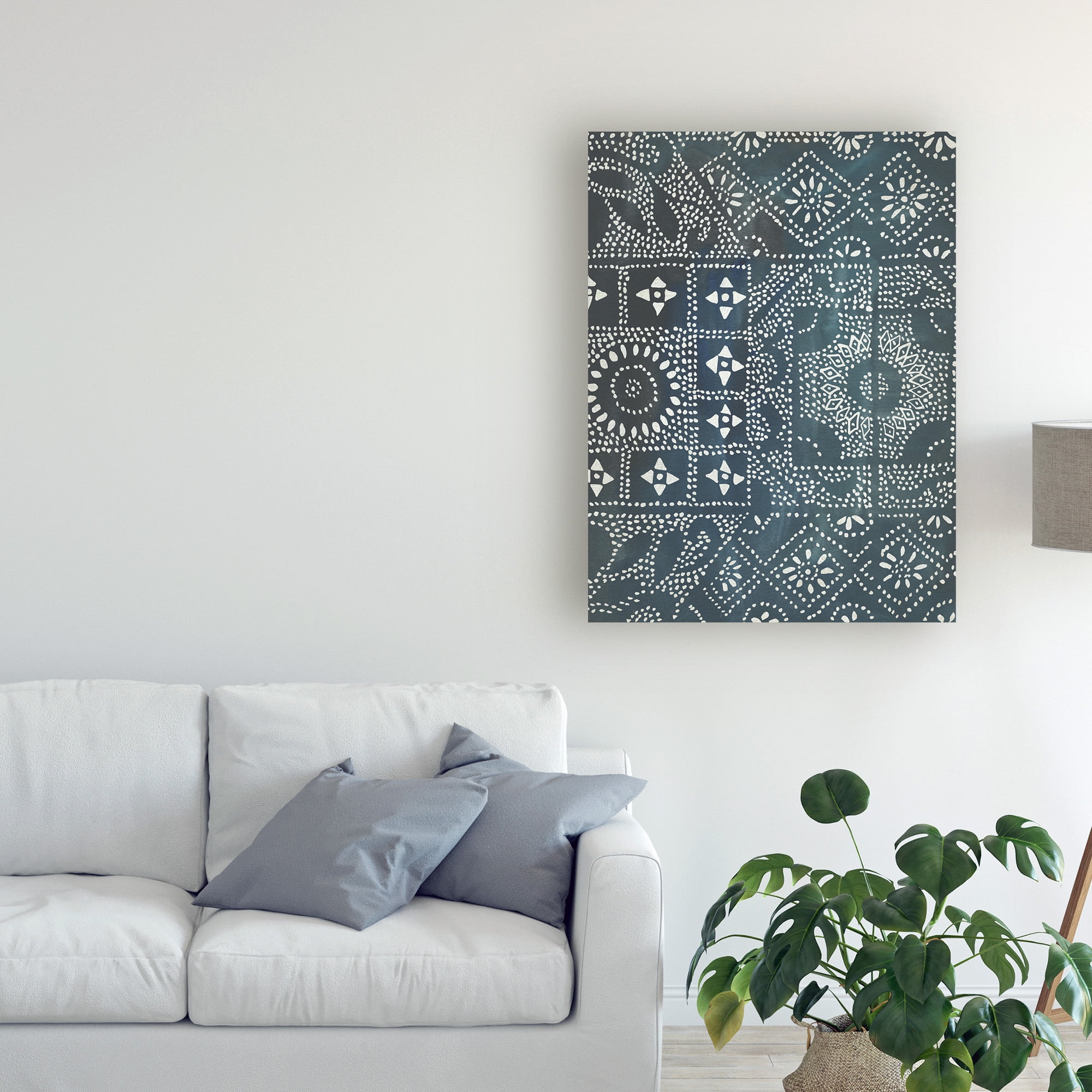 Trademark Fine Art 'Batik Cloth II' Canvas Art by Chariklia Zarris