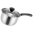 thumbnail image 3 of Multi-function Milk Pot Non-stick Saucepan Covered Cooking Pot Stovetop Milk Pot Food Heating Pot, 3 of 8