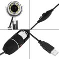 thumbnail image 5 of Microscopio digital USB con zoom 1000X Microscopio USB Lupa digital Cámara endoscópica Microscopio electrónico ajustable de 8 LED con soporte para investigación de laboratorio de pruebas industriales, 5 of 5
