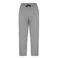 thumbnail image 6 of Mgmyaa Men's Yoga Sweatpants Athletic Lounge Pants Open Bottom Casual Relaxed Pants for Men with Pockets, 6 of 7