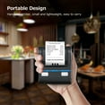 thumbnail image 4 of Milestone Label Printer: Portable Thermal Printer with Dual-mode Connection and Rechargeable Battery - Ideal for On--Go Printing, 4 of 7