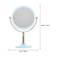 thumbnail image 2 of MasteelfCA Round Mirror European-style Mirror Desktop Mirror Double-sided Dressing Mirror, 2 of 7