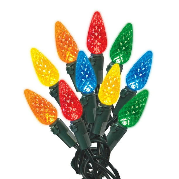 Home Accents Holiday 51 ft. 150Light C6 Multi Reel Light W11M0976