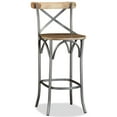 thumbnail image 2 of vidaXL Bar Stool Solid Mango Wood, 2 of 9