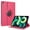 Hot Pink, variant on For Apple iPad (2022) 10.9" 10th Gen 360 Rotating Leather Case Cover