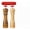 Medium, variant on 2pcs Dual Color Manual Grinder Set - Premium Rubber Wood for Coffee, Pepper, Sea Salt & Spices