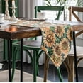 thumbnail image 4 of MKLZ Sunflower Table Runner 13" x 70", Dust-proof Tablecloth Runner Farmhouse Kitchen Dining Table Decor, 4 of 5