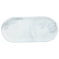 thumbnail image 1 of CIMAXIC 1pc Marble Grain Ceramic Storage Plate Bathroom Storage Plate for Home (White),9.84"X4.72"X0.71", 1 of 4