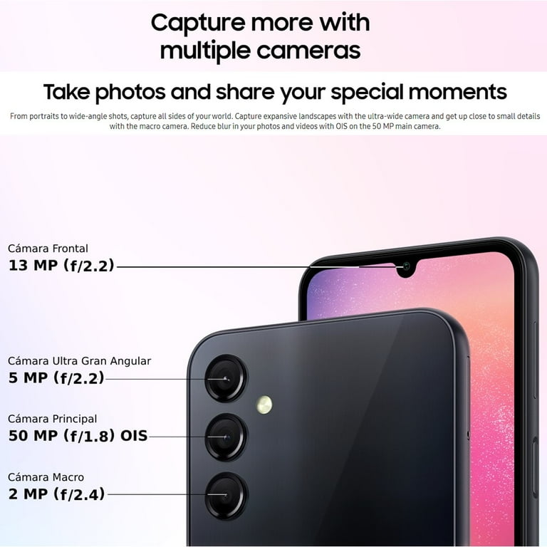 SAMSUNG Galaxy A24, 128GB, 4GB, 6.5