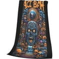 thumbnail image 3 of Acid Music Bath Flannel Blanket Air Conditioning Blanket Nap Blanket Sofa Throw Blanket Throw Blankets 60"X50", 3 of 6