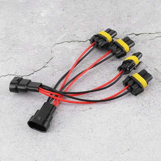 Cables divisores de faros adaptación de faros 2 piezas macho a hembra para automóvil ANGGREK Otros