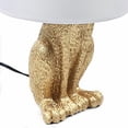 thumbnail image 6 of TFCFL Modern Golden Rabbit Table Lamp, Creative Cute Bunny Desk Light for Bedroom Bedside, Office, Living, Dining & Study Room, E26 Bulb Base, 60W Max (Bulb Not Included), 6 of 9