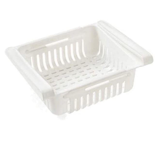 Drawer Organizer, Refrigerator Organizer Bins, Pull Out with Handle, Fridge Shelf Holder