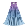 thumbnail image 4 of Robes d'Été Décontractées Robe d'Été Décontractée Filles Col Rond Sans Manches Robe Patchwork Robe Ludique Confortable Robe d'Été Décontractée Robes d'Été Mignonnes Robes d'Été Filles Robes d'Été, 4 of 6