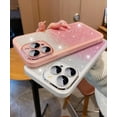 thumbnail image 3 of Compatible with iPhone 14Pro Max Clear Glitter Plating Case, Aesthetic Sparkly Bling Shiny Design, Soft TPU Shockproof Cover with Camera Protection for Women Girl for iPhone 14 Pro Max 6.7", 3 of 12