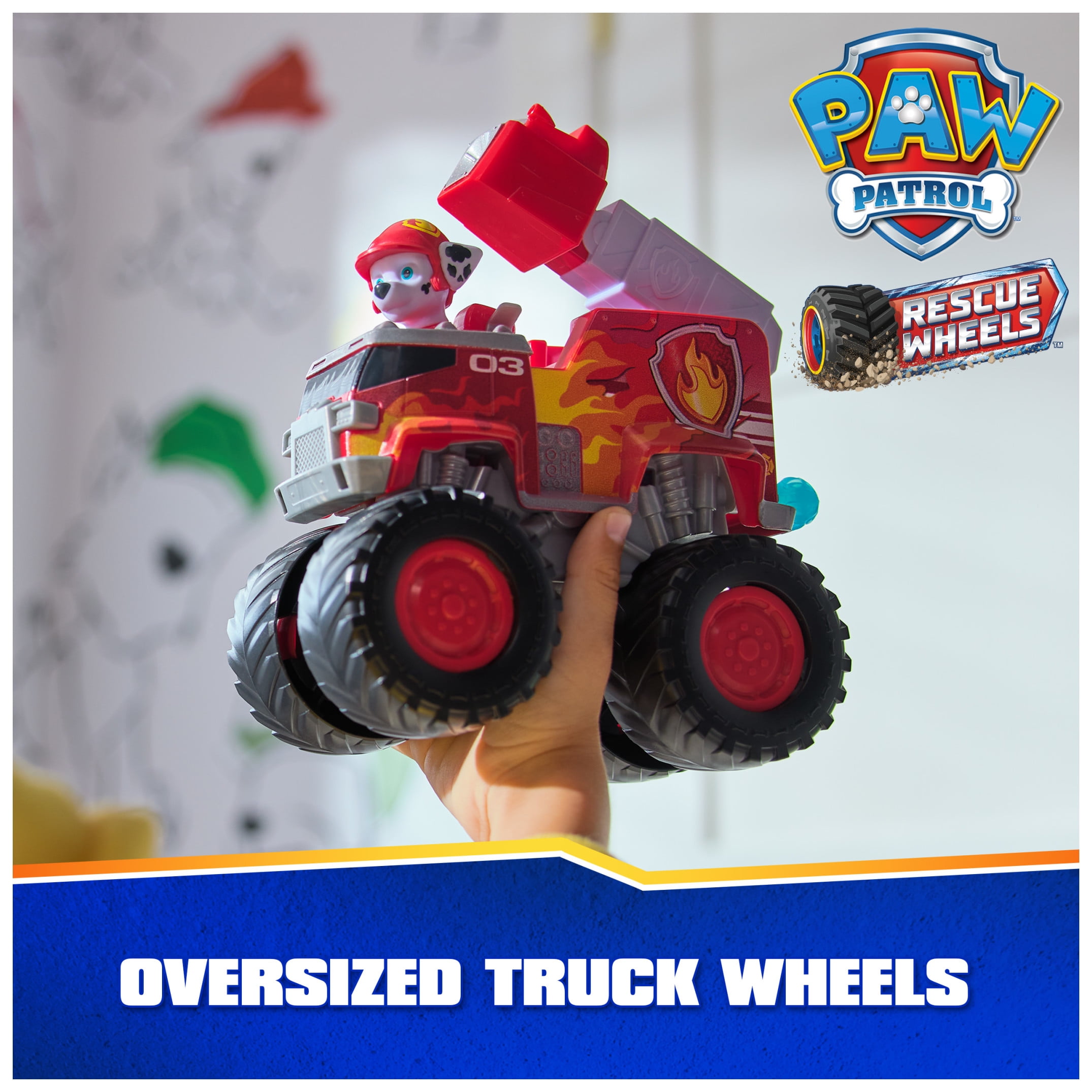 PAW Patrol: Rescue Wheels Marshall’s Firetruck with Action Figure
