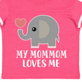 thumbnail image 4 of Inktastic Mommom Loves Me Grandchild Boys or Girls Toddler T-Shirt, 4 of 5