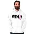 thumbnail image 5 of Warrior Breast Cancer Awareness BCA Hoodie Sweatshirt Women Brisco Brands M, 5 of 6